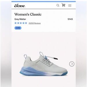 Clove Women's Classic Grey Sneakers